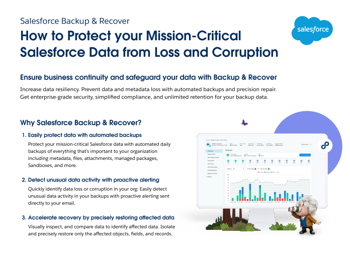 How to Protect your Mission-Critical Salesforce Data from Loss and Corruption