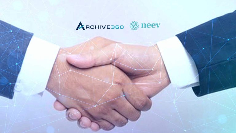 Archive360 and Neev Data Partnership Delivers Breakthrough in Governing Operational and Legacy ERP System Historic Data, Provisioning it for AI and Analytics