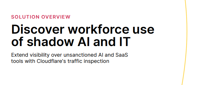 Discover workfoce use of shadow AI and IT