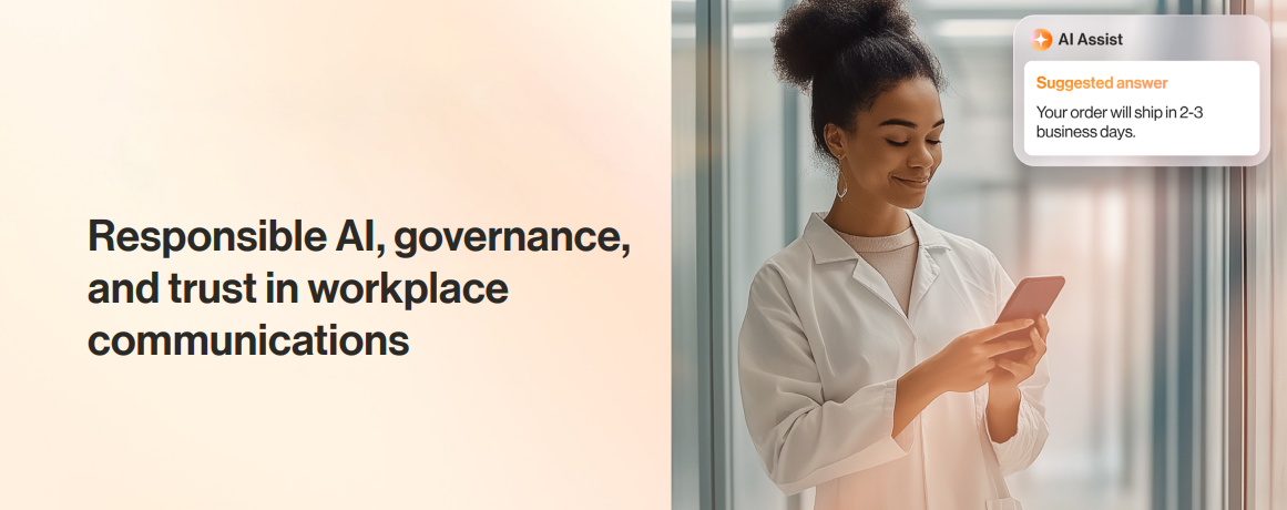 Responsible AI, governance, and trust in Government workplace communications