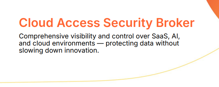 Cloudflare CASB Product Brief