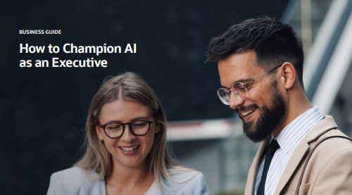 How to Champion AI as an Executive