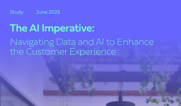 The AI Imperative: Navigating AI and data to enhance the customer experience