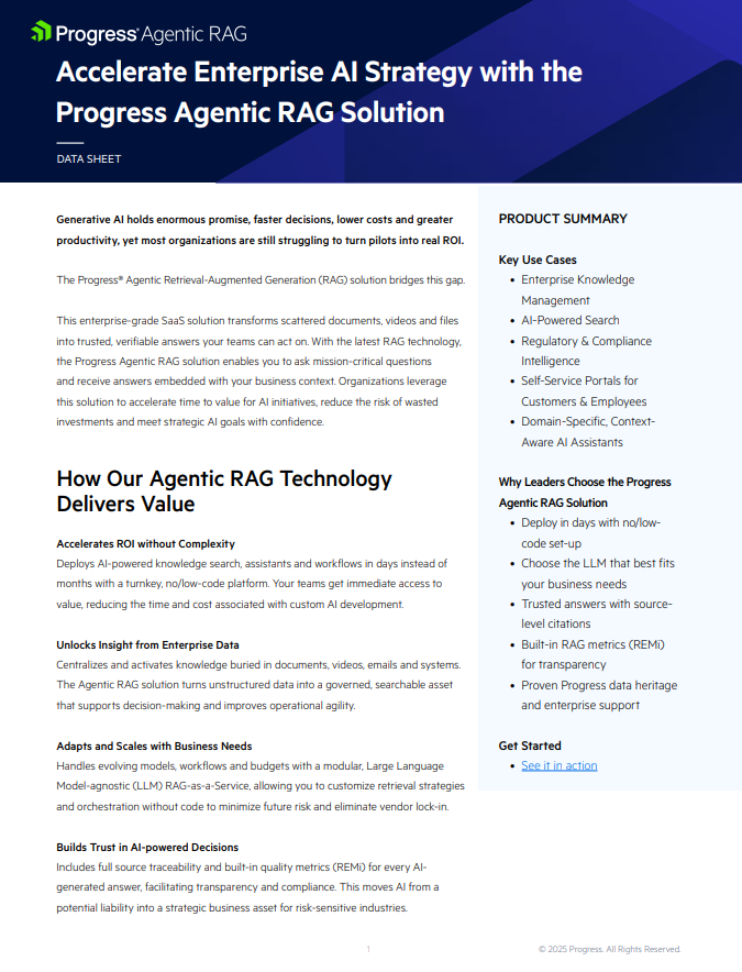 Understand the Next Evolution of Enterprise AI: Agentic RAG