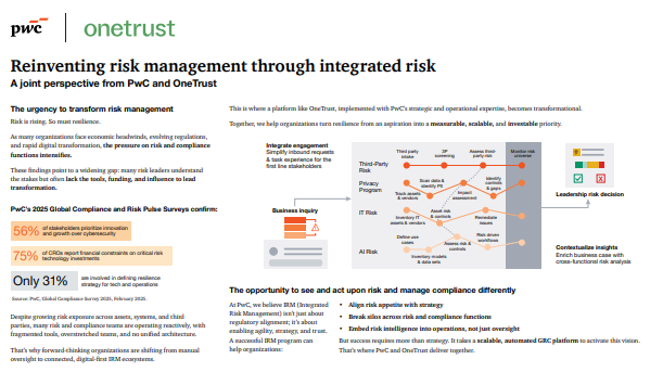 Reinventing Risk Management Through Integrated Risk