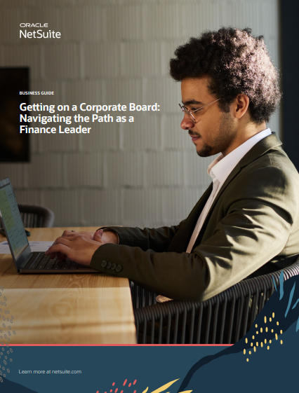 Getting on Corporate Board Navigating Path as Finance Leader